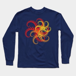 Fractal spiral Long Sleeve T-Shirt